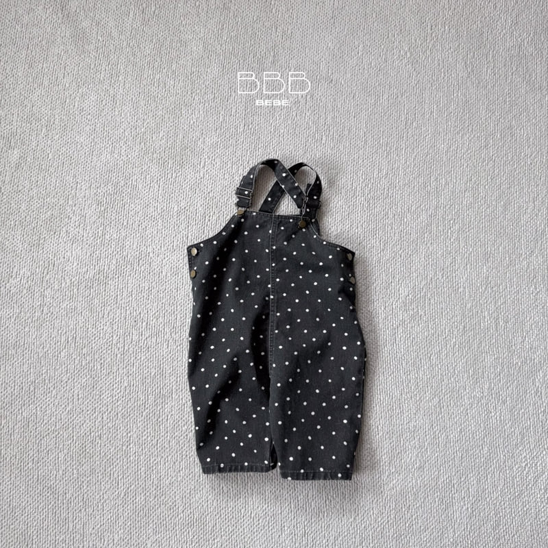 Bella Bambina - Korean Baby Fashion - #babyboutique - Bebe Dot Suspender Suit - 5