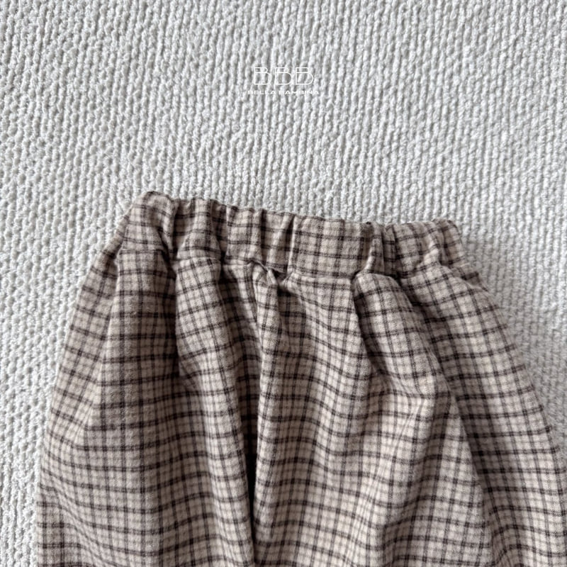 Bebe Check Finger Pants by Bella Bambina for Baby - view 3