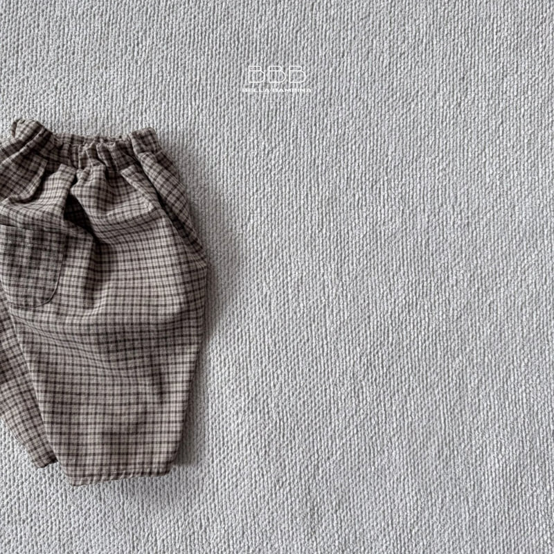 Bebe Check Finger Pants by Bella Bambina for Baby - view 4