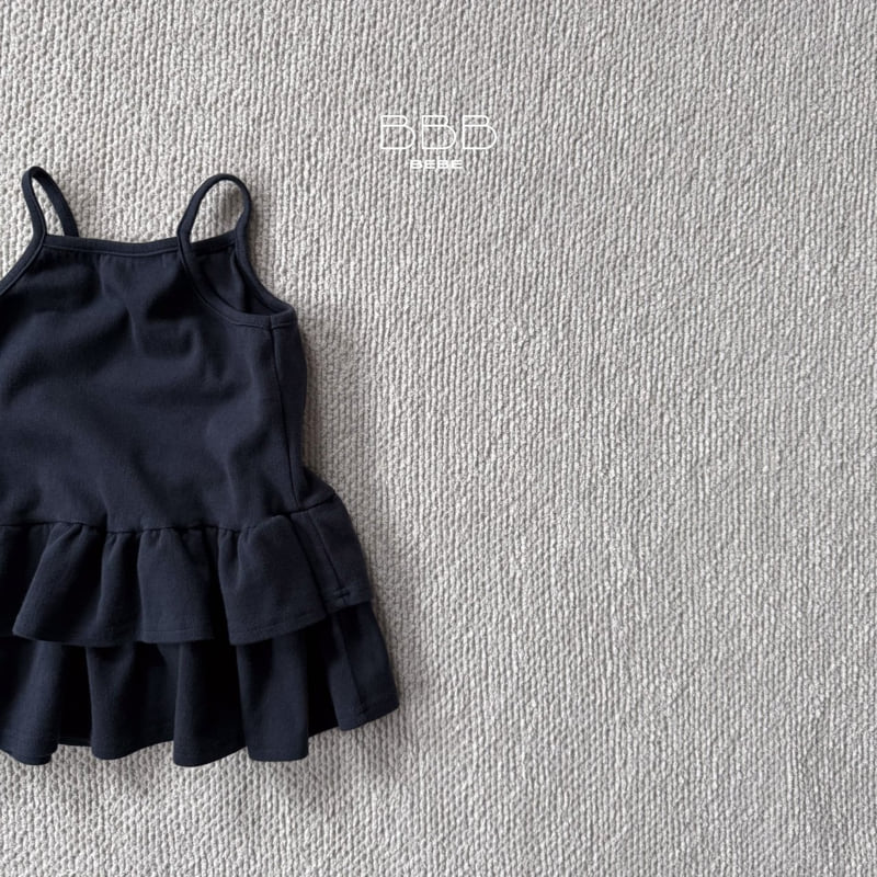 Bella Bambina - Korean Baby Fashion - #babyboutique - Bebe Ribbon Tiered One-piece - 7