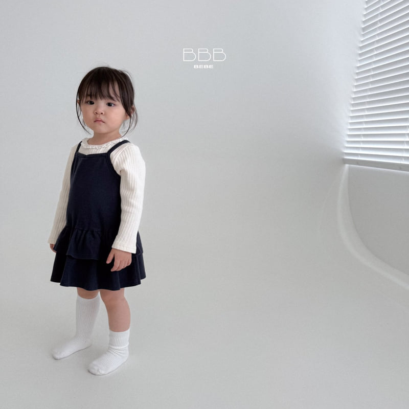 Bella Bambina - Korean Baby Fashion - #babyboutique - Bebe Ribbon Tiered One-piece - 8