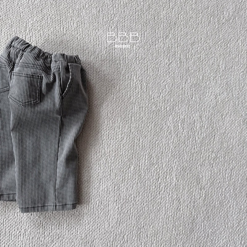 Bebe Span Stripe Pants by Bella Bambina for Baby - view 6