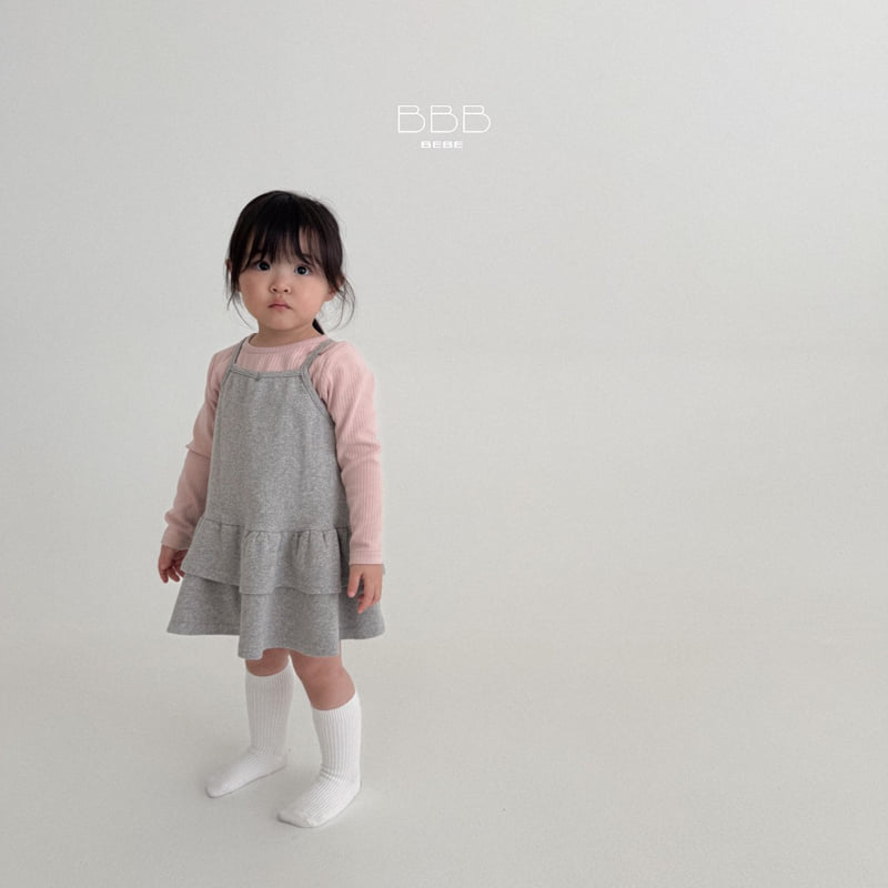 Bella Bambina - Korean Baby Fashion - #babyboutiqueclothing - Bebe Ribbon Tiered One-piece - 9