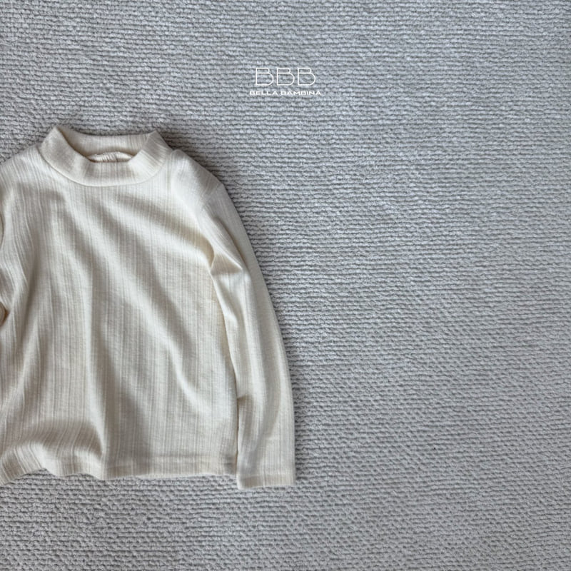 Bella Bambina - Korean Baby Fashion - #babyboutique - Bebe Half Turtleneck Tee - 4