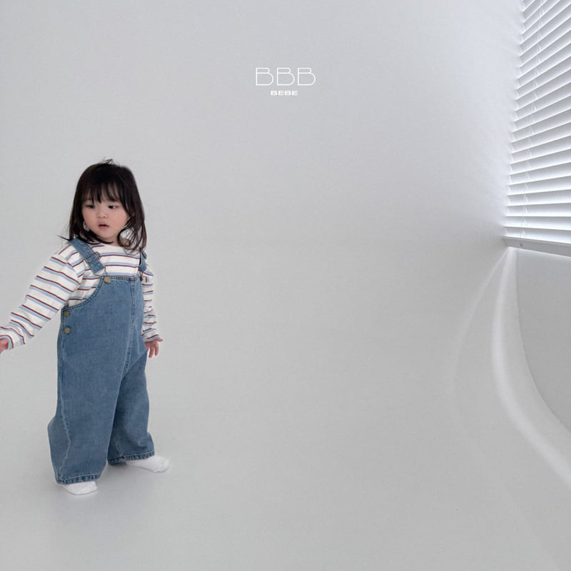Bella Bambina - Korean Baby Fashion - #babyboutiqueclothing - Bebe Stripe Boxy Tee - 12