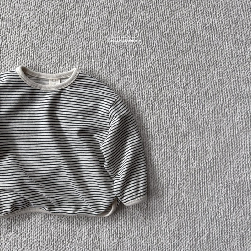 Bella Bambina - Korean Baby Fashion - #babyboutiqueclothing - Bebe Bangbang Stripe Tee - 4