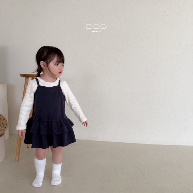 Bella Bambina - Korean Baby Fashion - #babyclothing - Bebe Ribbed Tee - 11