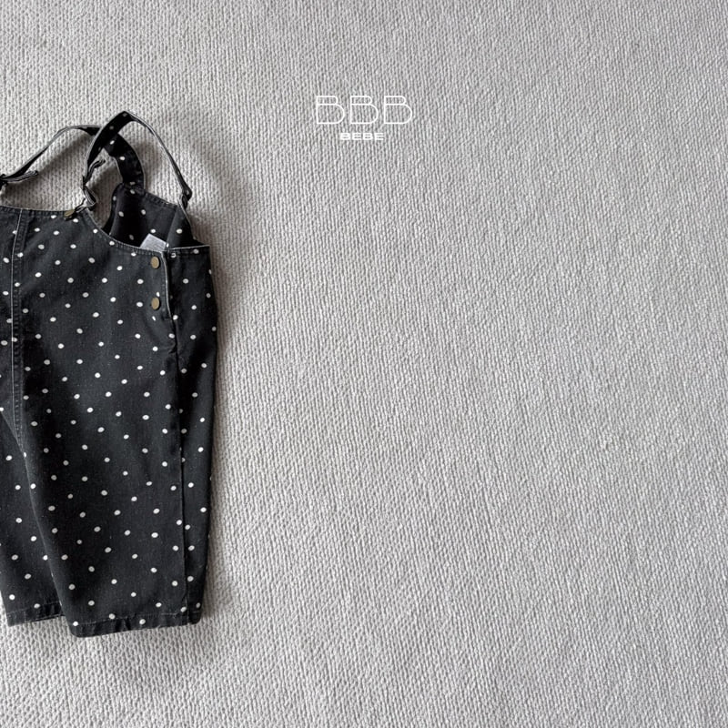 Bella Bambina - Korean Baby Fashion - #babyclothing - Bebe Dot Suspender Suit - 7