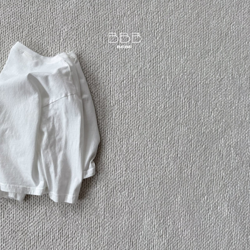 Bella Bambina - Korean Baby Fashion - #babyboutiqueclothing - Bebe Plain Oversized Tee - 4