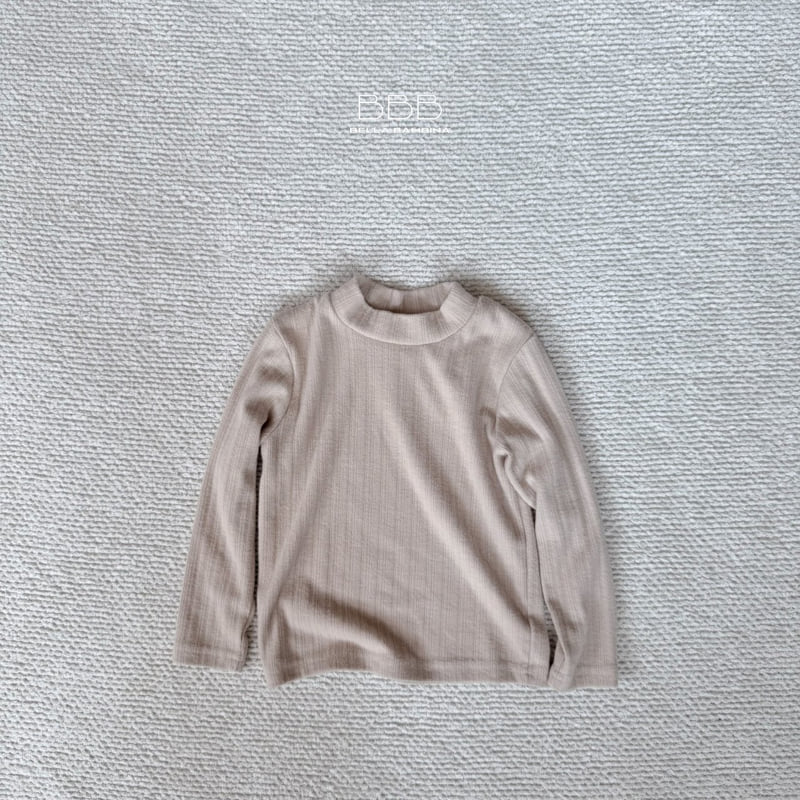 Bella Bambina - Korean Baby Fashion - #babyclothing - Bebe Half Turtleneck Tee - 5