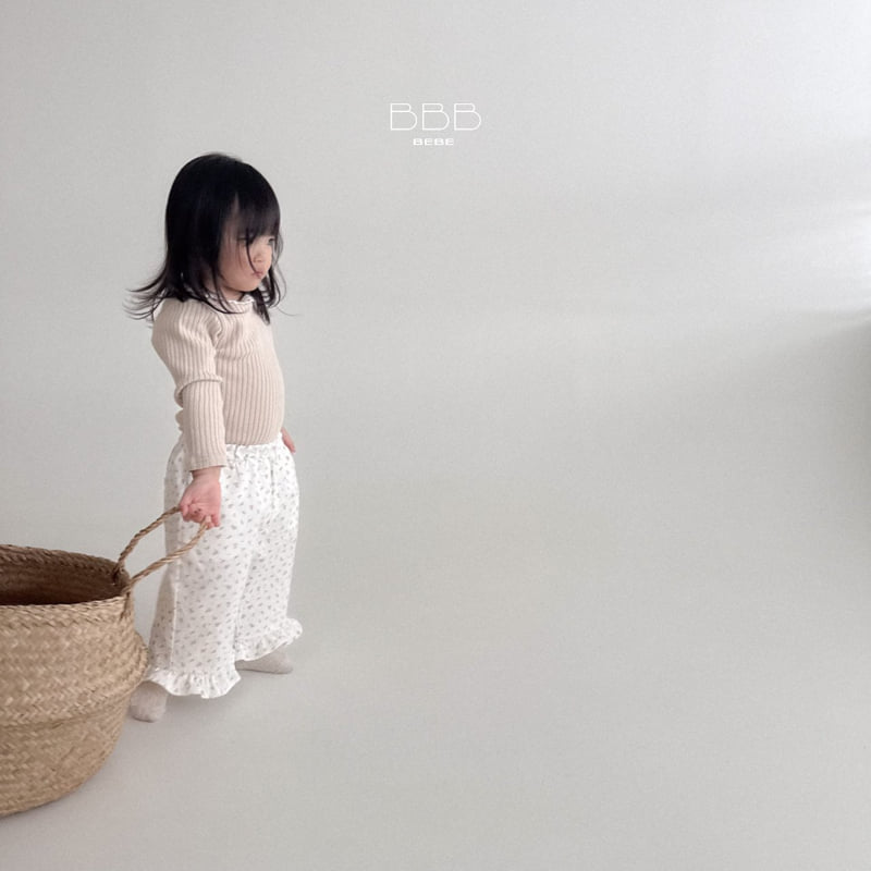Bella Bambina - Korean Baby Fashion - #babyfashion - Bebe Ribbed Tee - 12