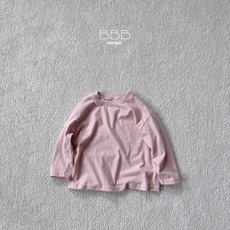 Bella Bambina - Korean Baby Fashion - #babyfashion - Bebe Plain Oversized Tee - 5