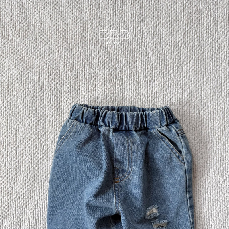 Bella Bambina - Korean Baby Fashion - #babyfashion - Bebe Ripped Jeans - 3