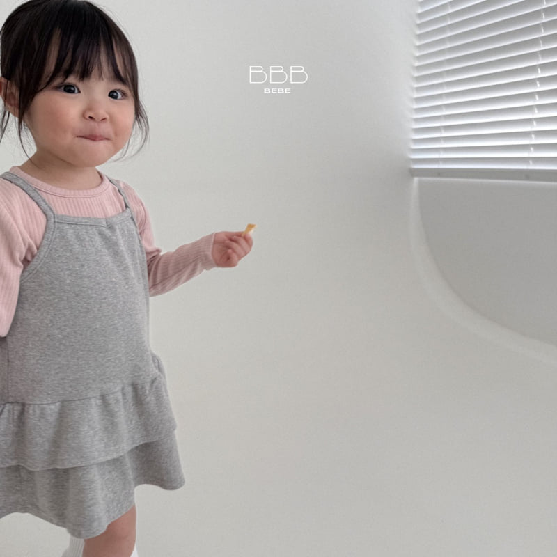 Bella Bambina - Korean Baby Fashion - #babyfashion - Bebe Ribbon Tiered One-piece - 11