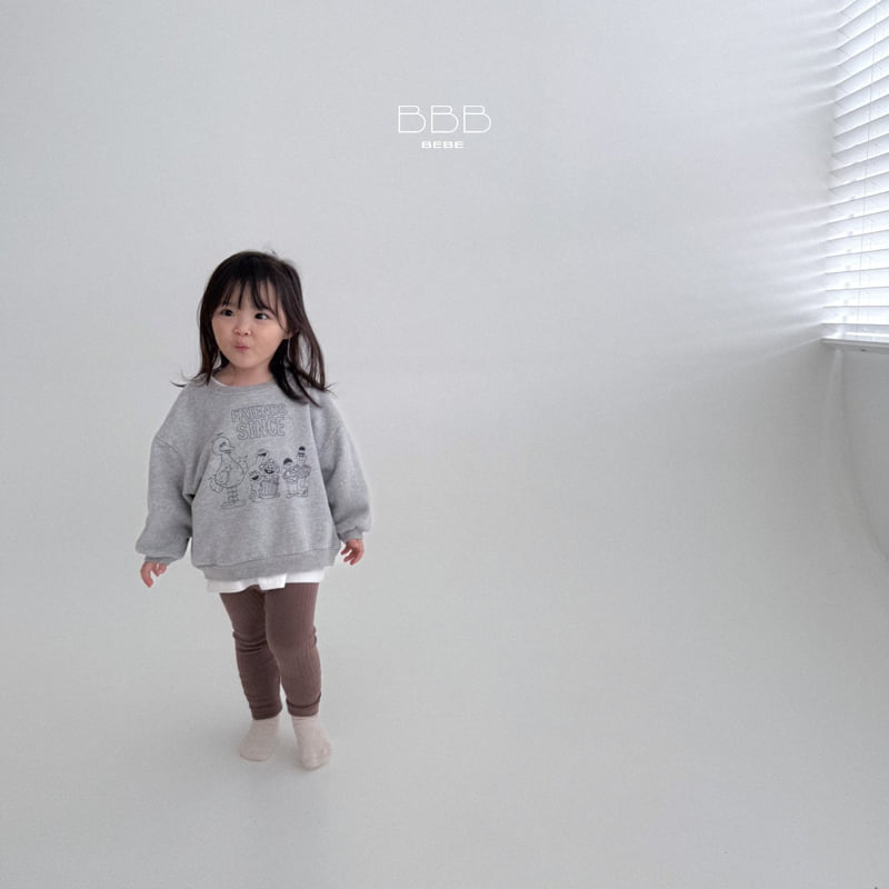 Bella Bambina - Korean Baby Fashion - #babyfever - Bebe Ribbed Leggings - 9