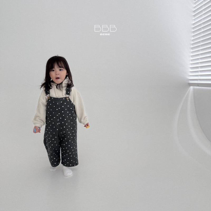 Bella Bambina - Korean Baby Fashion - #babyfever - Bebe Dot Suspender Suit - 9