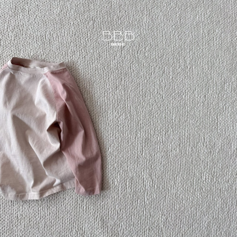 Bella Bambina - Korean Baby Fashion - #babyfever - Bebe Color Block Boxy Tee - 5