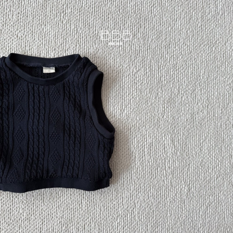 Bella Bambina - Korean Baby Fashion - #babygirlfashion - Bebe Cable Vest - 5