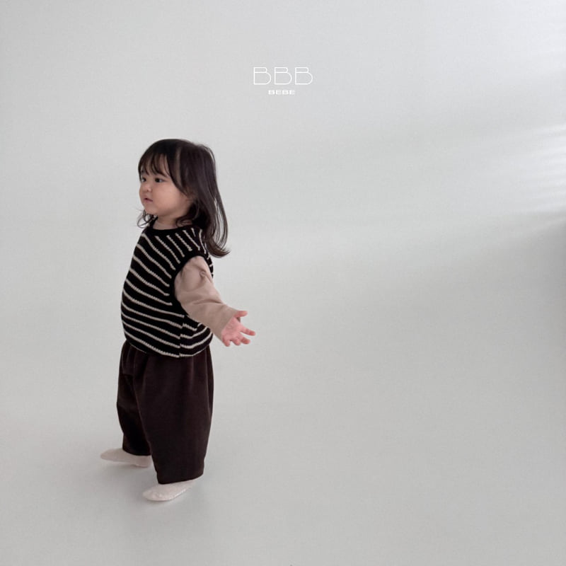 Bebe Stripe Knit Vest by Bella Bambina for Baby - view 12