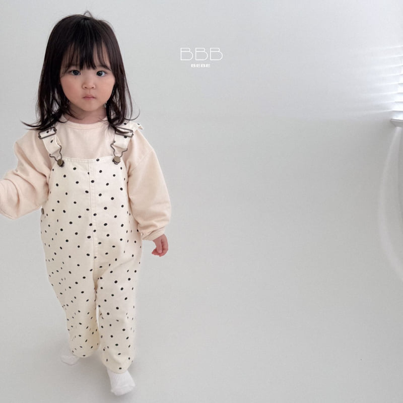 Bella Bambina - Korean Baby Fashion - #babygirlfashion - Bebe Dot Suspender Suit - 10