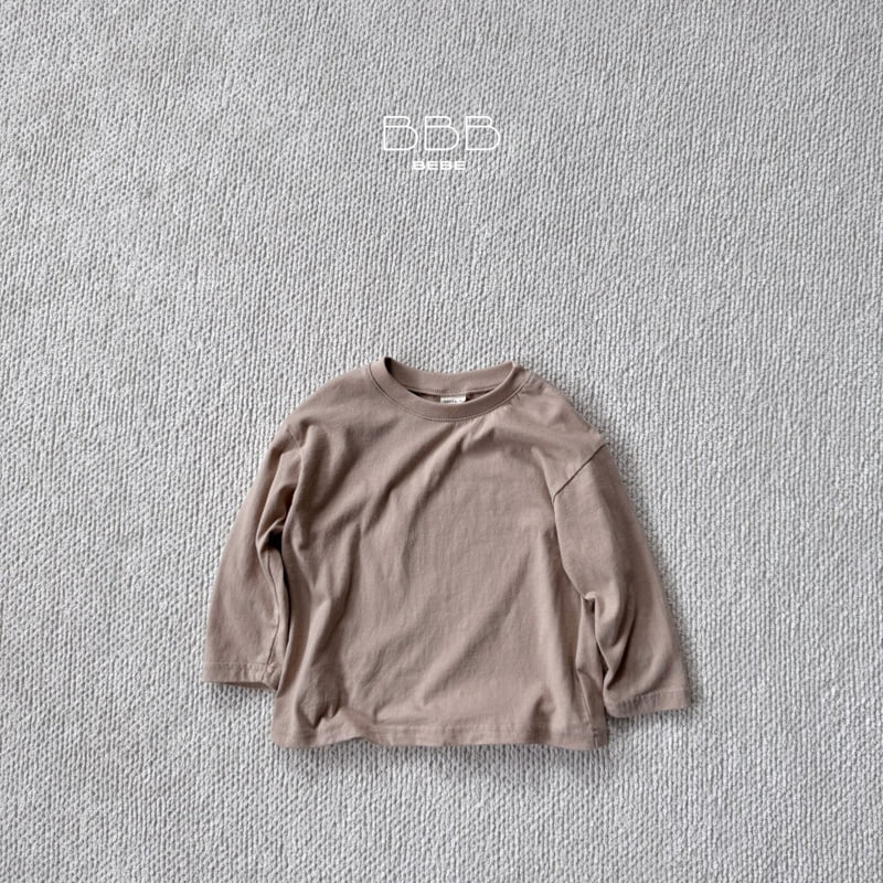 Bella Bambina - Korean Baby Fashion - #babygirlfashion - Bebe Plain Oversized Tee - 7