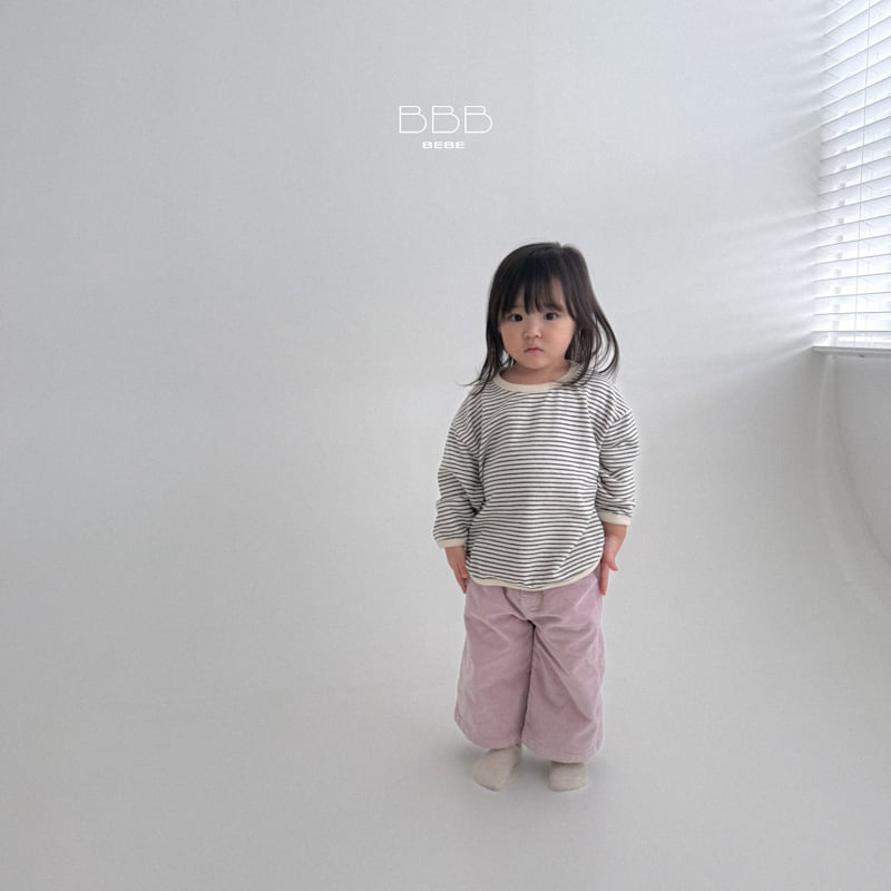 Bella Bambina - Korean Baby Fashion - #babylifestyle - Bebe Bangbang Stripe Tee - 8