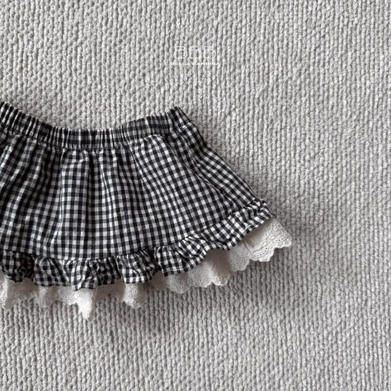 Bebe Check Layered Skirt by Bella Bambina for Baby - view 2