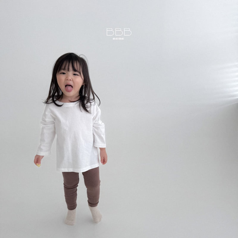Bella Bambina - Korean Baby Fashion - #babylifestyle - Bebe Plain Oversized Tee - 8