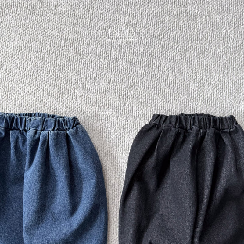 Bebe Denim Finger Pants by Bella Bambina for Baby - view 2