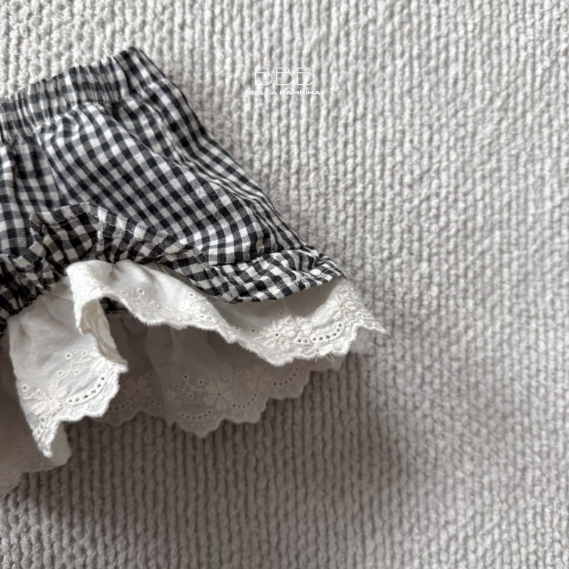 Bebe Check Layered Skirt by Bella Bambina for Baby - view 3
