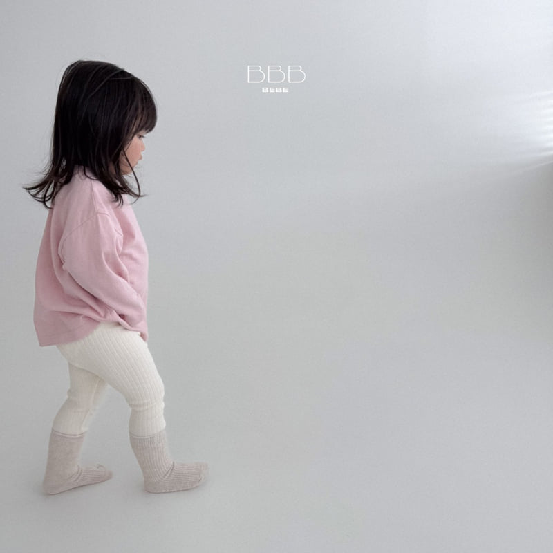 Bella Bambina - Korean Baby Fashion - #babyoninstagram - Bebe Plain Oversized Tee - 9