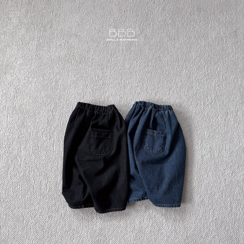 Bebe Denim Finger Pants by Bella Bambina for Baby - view 3