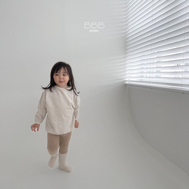 Bella Bambina - Korean Baby Fashion - #babyoutfit - Bebe Bangbang Stripe Tee - 11
