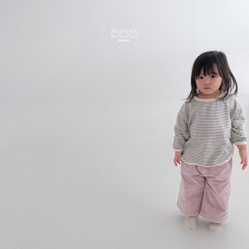 Bella Bambina - Korean Baby Fashion - #babyoutfit - Bebe Bangbang Stripe Tee - 12