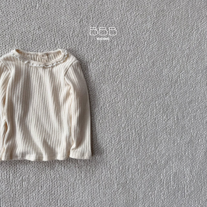 Bella Bambina - Korean Baby Fashion - #babyoutfit - Bebe Ribbed Tee - 4