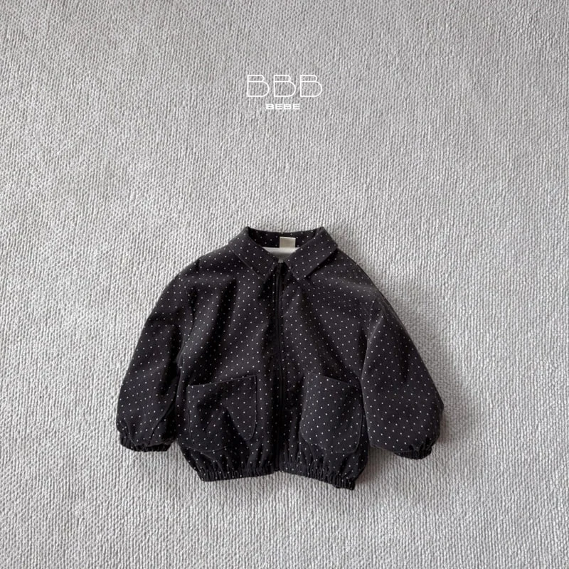 Bella Bambina - Korean Baby Fashion - #babyoutfit - Bebe Rom Collar Zip-up - 2