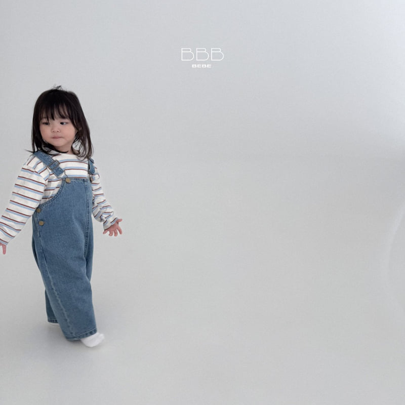 Bella Bambina - Korean Baby Fashion - #babyoutfit - Bebe X Denim Suit - 9
