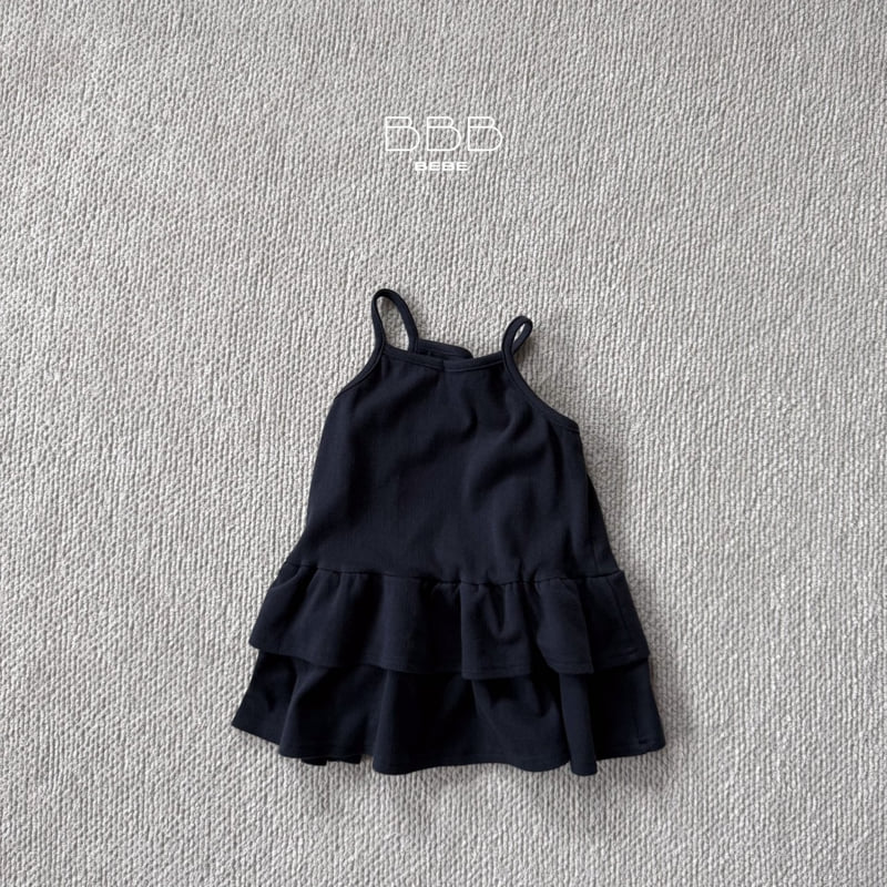Bella Bambina - Korean Baby Fashion - #babyoutfit - Bebe Ribbon Tiered One-piece - 3
