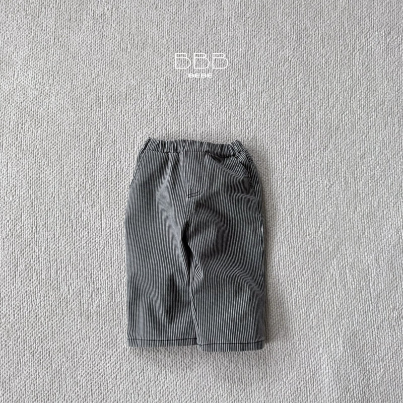 Bebe Span Stripe Pants by Bella Bambina for Baby - view 1