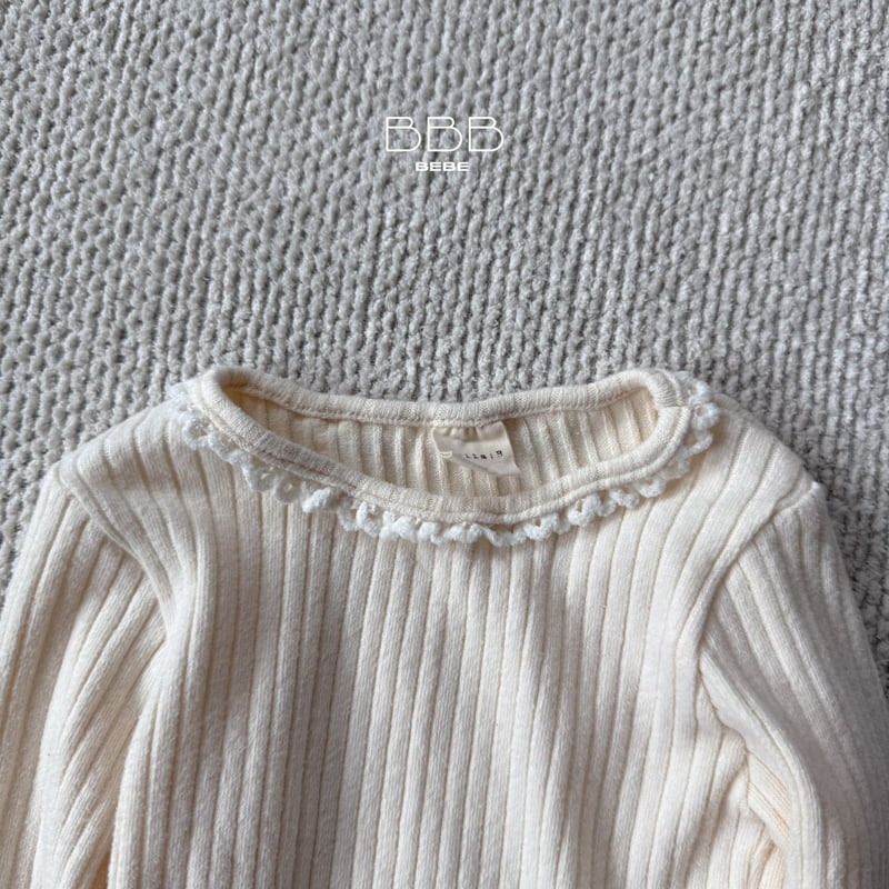 Bella Bambina - Korean Baby Fashion - #babywear - Bebe Ribbed Tee - 5