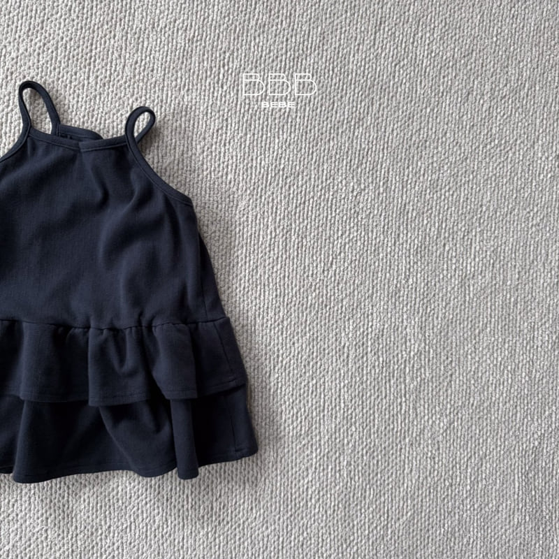 Bella Bambina - Korean Baby Fashion - #babyoutfit - Bebe Ribbon Tiered One-piece - 4