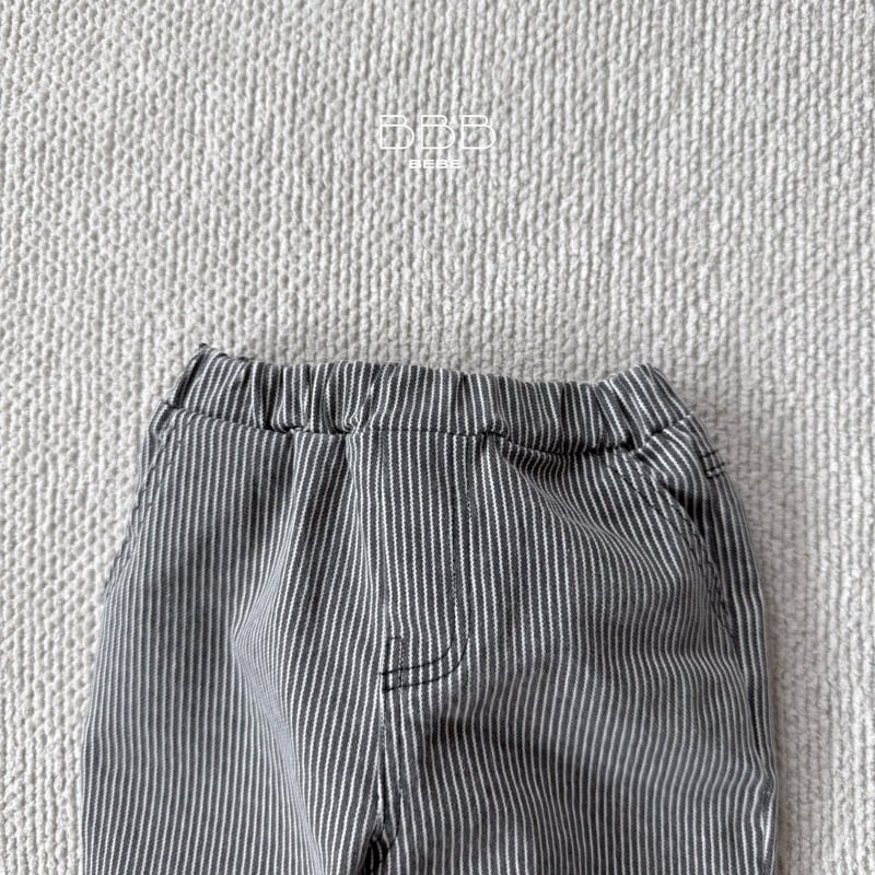 Bebe Span Stripe Pants by Bella Bambina for Baby - view 2