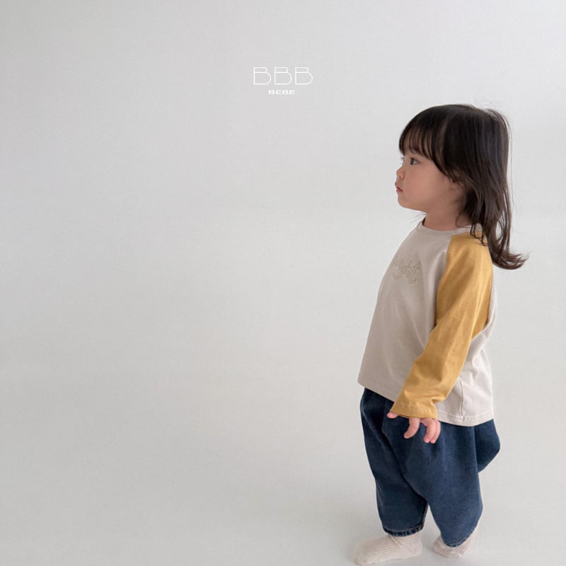 Bella Bambina - Korean Baby Fashion - #babywear - Bebe Color Block Boxy Tee - 12