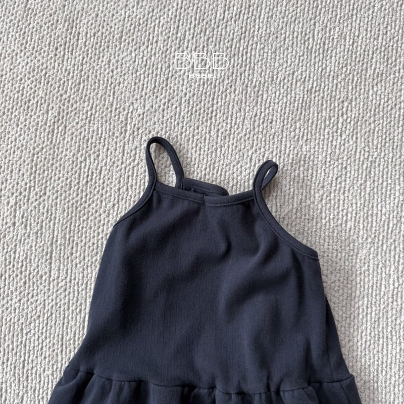 Bella Bambina - Korean Baby Fashion - #onlinebabyboutique - Bebe Ribbon Tiered One-piece - 5