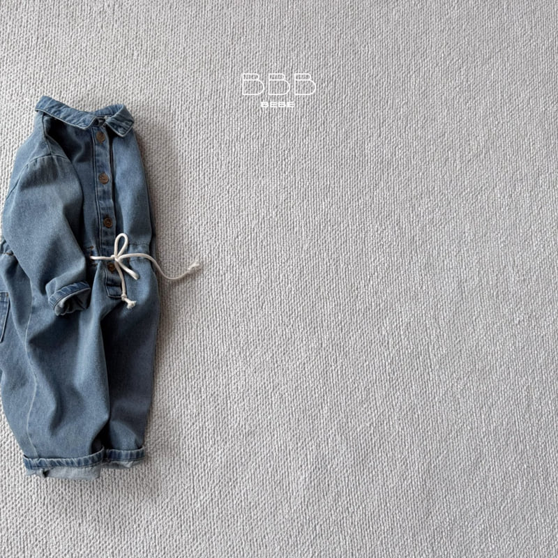 Bella Bambina - Korean Baby Fashion - #onlinebabyboutique - Bebe Shared Denim Suit - 7