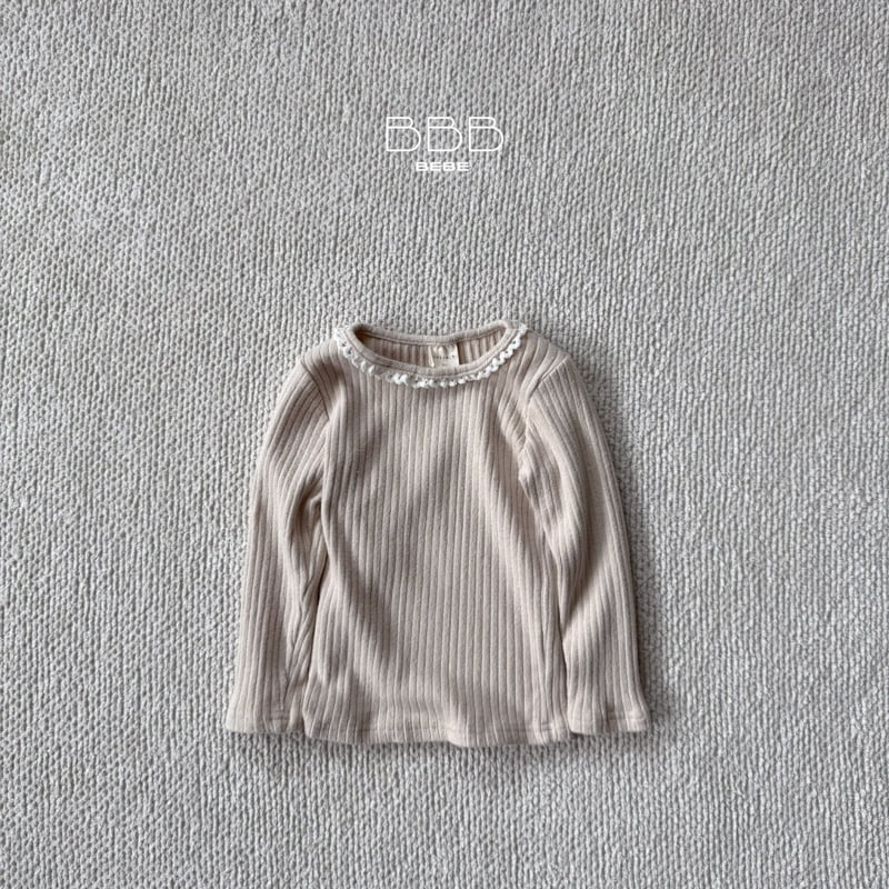 Bella Bambina - Korean Baby Fashion - #onlinebabyshop - Bebe Ribbed Tee - 7