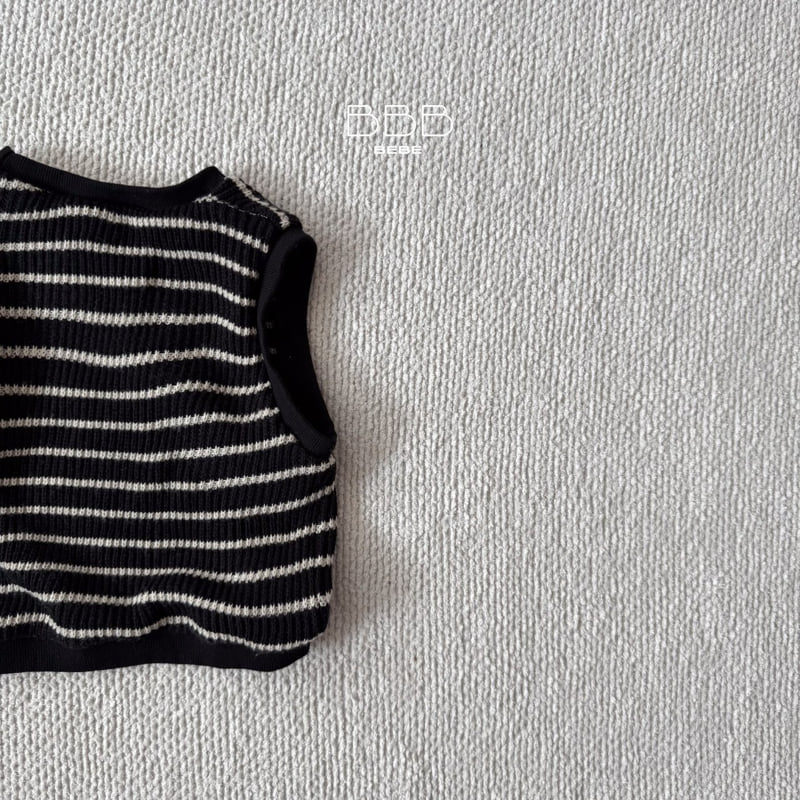 Bebe Stripe Knit Vest by Bella Bambina for Baby - view 5