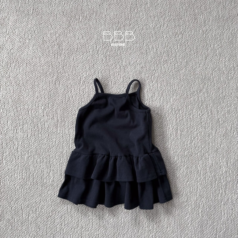 Bella Bambina - Korean Baby Fashion - #onlinebabyshop - Bebe Ribbon Tiered One-piece - 6