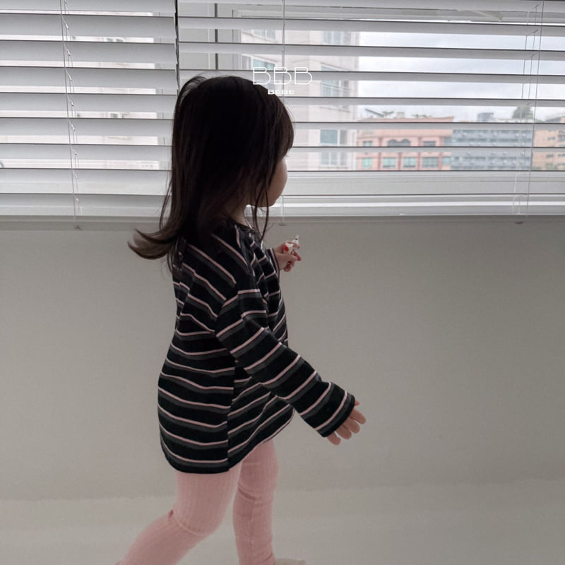 Bella Bambina - Korean Baby Fashion - #onlinebabyshop - Bebe Stripe Boxy Tee - 9