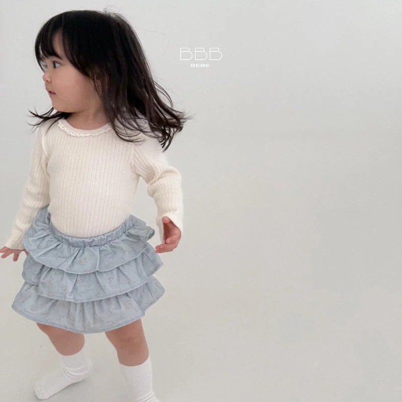 Bella Bambina - Korean Baby Fashion - #smilingbaby - Bebe Tiered Skirt - 11